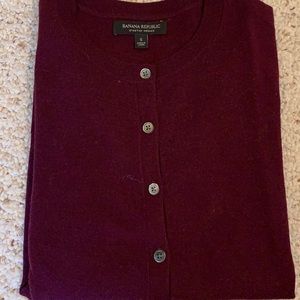 Merino cardigan sweater